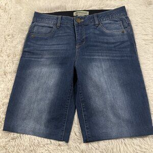 Democracy Ab technology bermuda shorts 6 medium wash stretch Read*